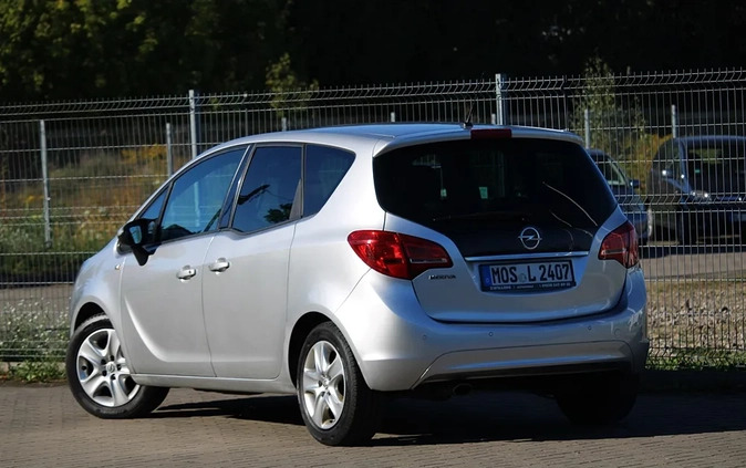 Opel Meriva cena 18900 przebieg: 188000, rok produkcji 2011 z Margonin małe 466